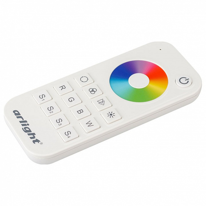 Пульт-регулятора цвета RGBW с сенсорным кольцом Arlight SMART-R SMART-R27-RGBW White (1 зона, 2.4G)