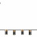 Подвесной светильник Indigo Liberta 11014/6P Black