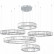 Подвесной светильник Loft it Crystal ring 10135/5 Chrome