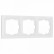 Рамка на 3 поста Werkel Snabb basic (белый) W0032001