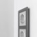 Рамка на 2 поста Werkel Acrylic (графит) W0022704