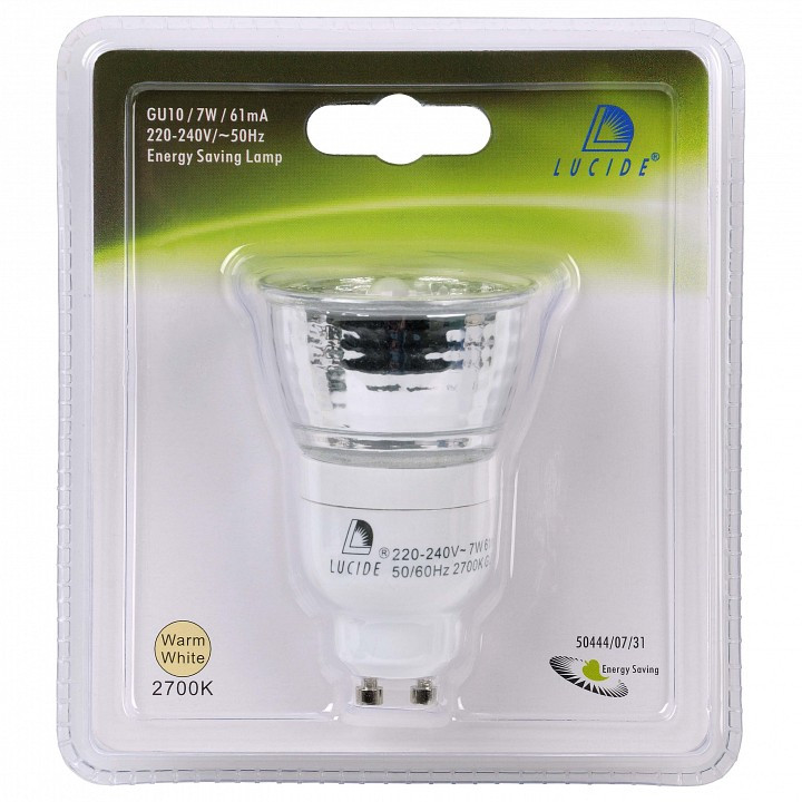 Лампа компактная люминесцентная Lucide Energy GX10q 7Вт 2700K 50444/07/31