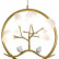Подвесная люстра Arte Lamp Candy A7274SP-9GO