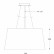 Подвесной светильник Maytoni Calvin Ceiling P179-PL-01-W