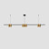 Подвесной светильник Denkirs Orbit DK4063-BK+SG