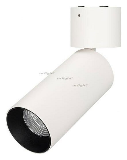 Светильник на штанге Arlight SP-POLO-SURFACE-FLAP-R65-8W Day4000 (WH-BK, 40 deg) 027527