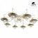 Потолочная люстра Arte Lamp Lanterna A4579PL-8WG
