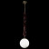 Подвесной светильник Loft it Chain 10128P Red