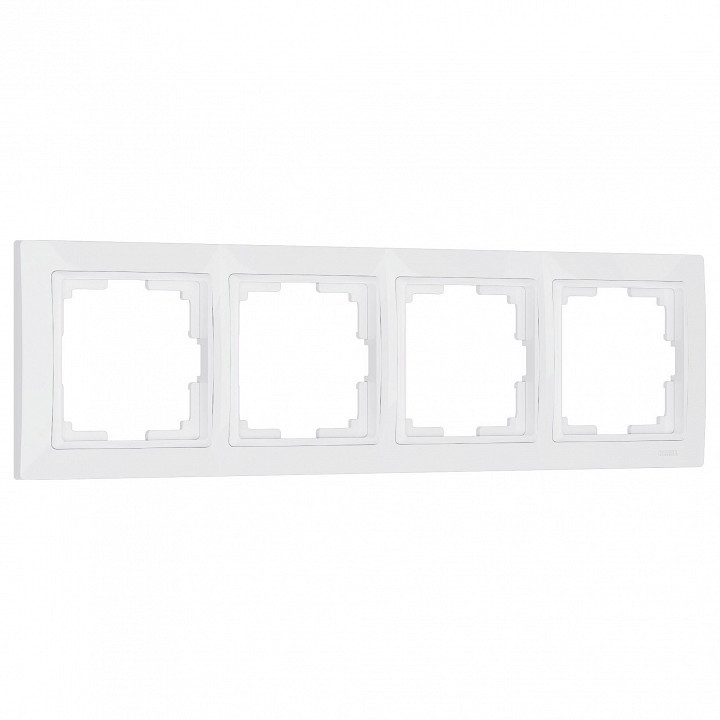 Рамка на 4 поста Werkel Snabb basic (белый) W0042001