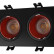 Встраиваемый светильник Denkirs DK3022 DK3072-BK+RD