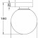 Накладной светильник Maytoni Basic form MOD321WL-01W