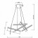 Подвесная люстра Maytoni Line MOD016PL-L80GK