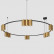 Подвесная люстра Denkirs Orbit DK4067-BK+SG